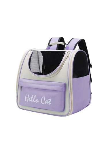 Teltree "taşınabilir Nefes Alabilir Büyük Kapasiteli Kedi Taşıma Çantası - Çift Omuz Askılı"