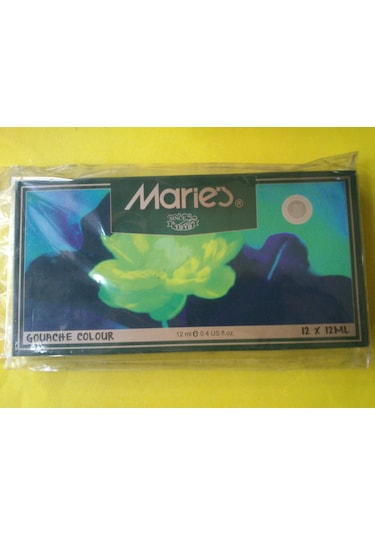 Guaş Boya 12 Li Maries Marka Çok Renkli
