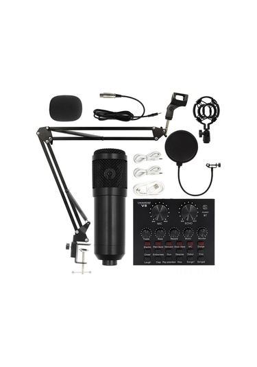 Yifomall "profesyonel Bm800 Usb Kondenser Mikrofon Seti - Canlı Yayın & Kayıt İçin Tam Paket"