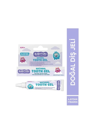 Babyton Bebekler İçin Doğal Diş Jeli Temel Bakım