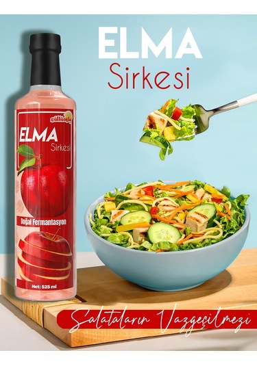 Güllüoğlu Elma Sirkesi 525ml