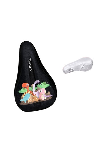 Suntek Çocuk Bisikleti Koltuk Minderi Örtüsü Küçük Siyah-m Siyah