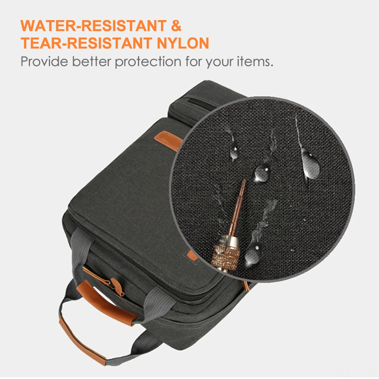 Yifomall Dış Mekan Seyahati İçin 3'lü Nylon Çanta Seti - Bilgisayar Taşıma Özelliğiyle Mavi Rengi MAVİ