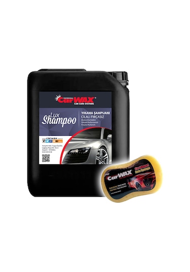 Carwax Cilalı Yıkama Şampuanı - Gold Shine Shampoo 5 Kg