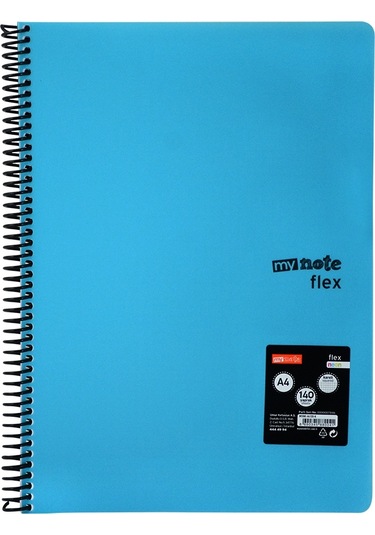 My Note Flex Neon Defter A4 140 Yaprak Kareli