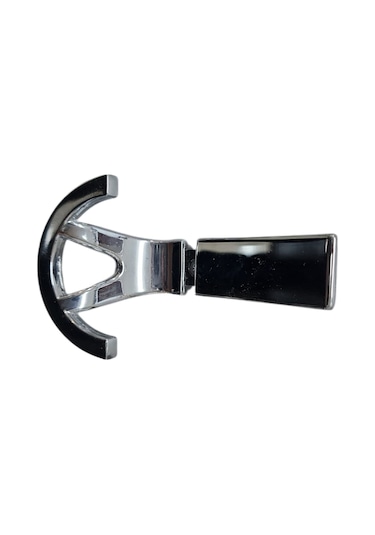 Palmiye Portmanto Askı Krom 2 Adet