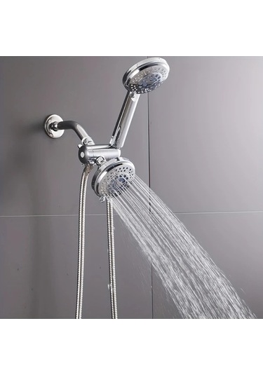 Fastbuy Dream011 Simli Takım Elbise Duş Başlığı Hortum Seti 3 Su Modu Banyo Aksesuarları Duş Ayırıcı Diğer