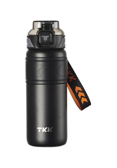 Tkk Çelik Termos Matara 500 Ml Siyah