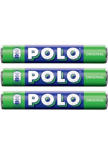 Polo Delikli Naneli Şeker 3 x 34 G