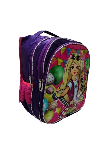 Newfull Lady Okul ve Beslenme folyolu Çantası Winks Mor