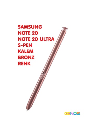 Samsung Galaxy Uyumlu Note 20 Note 20 Ultra S Pen Stylus Dokunmatik Kalem Bronz N980f - N985f