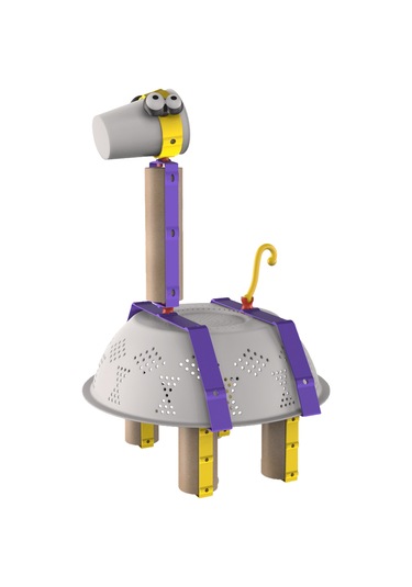 Toyi Creatures Playful Animal - Stem Seti Ve Yaratıcı Yapı Oyuncakları