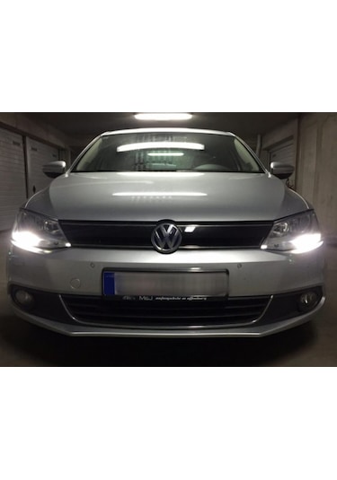 Volkswagen Jetta Mk6 Beyaz Led Gündüz Far Aydınlatma Ampulu Femex P21w
