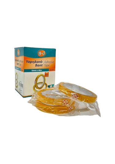 U-4 12x66 Metre Selofon Bant 12 Adetlik Kutu