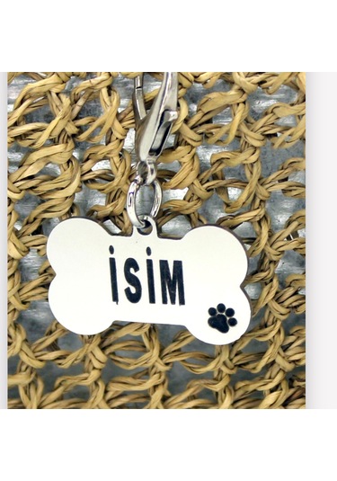 Caramelos Çelik Metal Köpek Künyesi