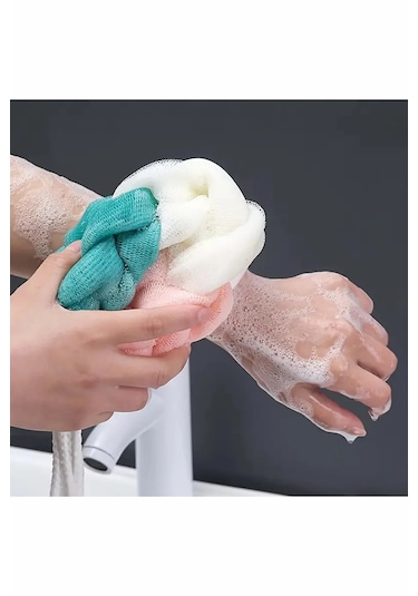 Uzun Örgülü Esnek Sırt Lifi Lüx Banyo & Duş Lif