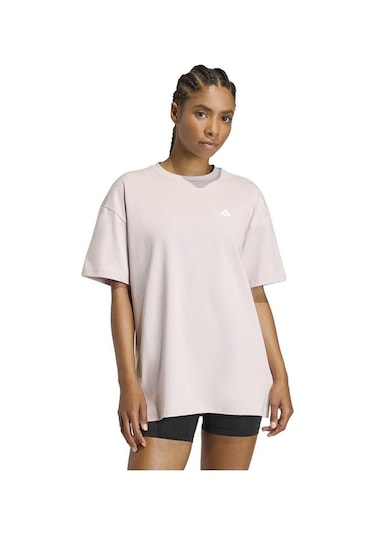Adidas Pl Ess Tee Kadın Mor T-shirt Ke8523