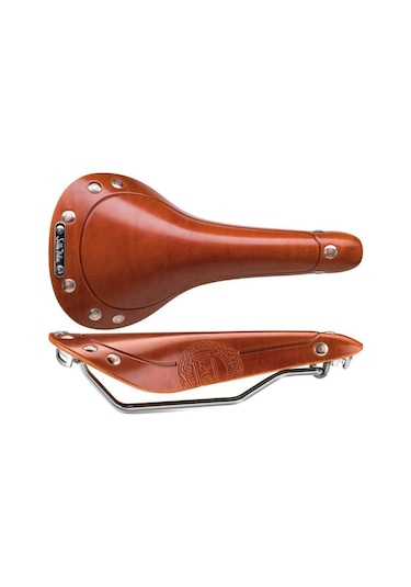Sele Storica Vintage Deri Selle İtalia kahverengi