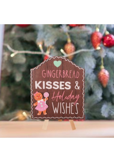 Suntek Zencefilli Kurabiye Adam İşaret Plakası Dolap Yemek Orta