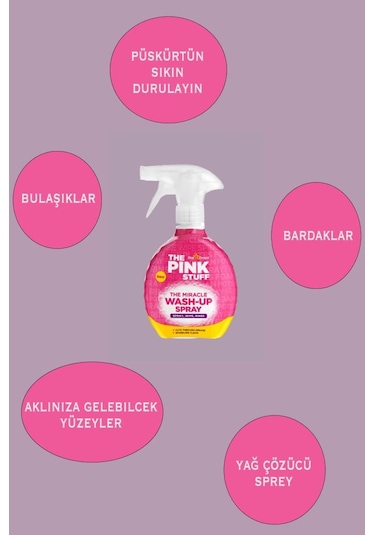 Wash-up Yağ Çözücü Sprey 500 ML
