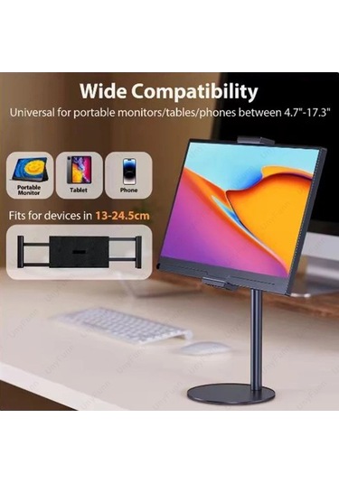 Tongxida Taşınabilir Monitör Ayarlanabilir Yükseklik Standı Masaüstü 1 Adet 1 Adet