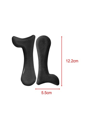 Dolıty 2 Parça Kemer Tabanlık Kendinden Kadife-siyah-s