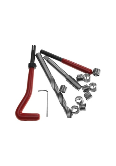 Fortunelane 20 Parça Vida Onarım Seti - M10 1.5 Çelik Araç Takımı 18x12x3cm