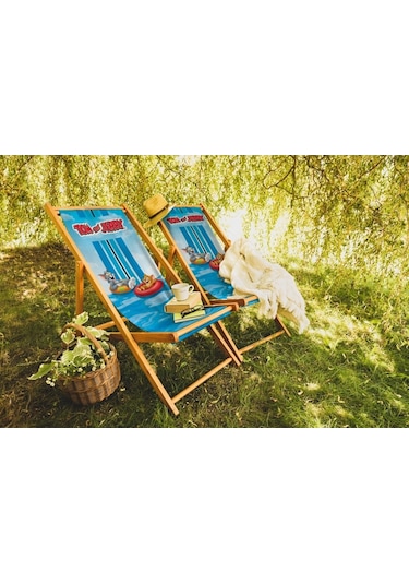 Bluehomeconcept Adawall Home Tom And Jerry Şezlong