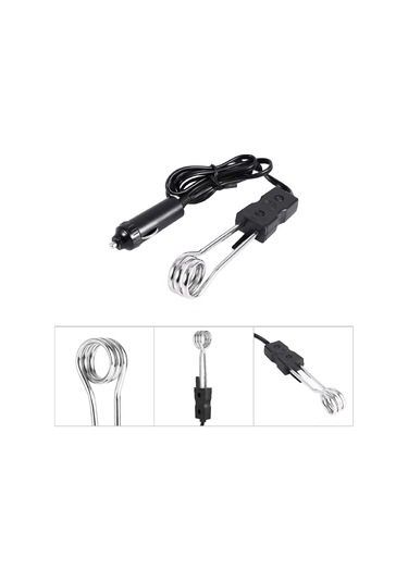 Lemestar Araç Su Isıtıcı 12v/24v - Paslanmaz Çelik, 120-140w, Su/kahve/çay Kaynatma, Taşınabilir, Kamp/piknik İçin Diğer