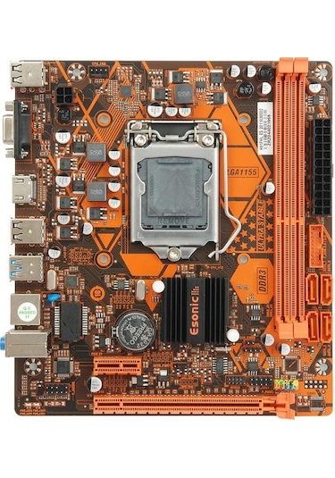 Esonic H61FHL Intel H61 1333 MHz DDR3 Soket 1155 mATX Anakart