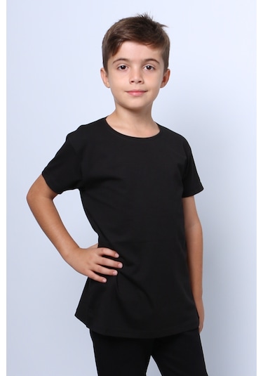 Hçm Çocuk Tshirt Düz Renk C52 Kırmızı