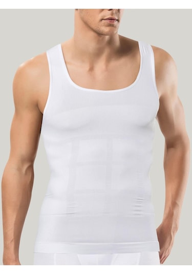 Mısfit 26002 Erkek Askılı Atlet Korse Siyah