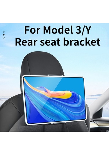 Tesla Model 3 / Model Y İçin Tslzh26 Abs Çift Kancalı Araç Telefonu Tutucu