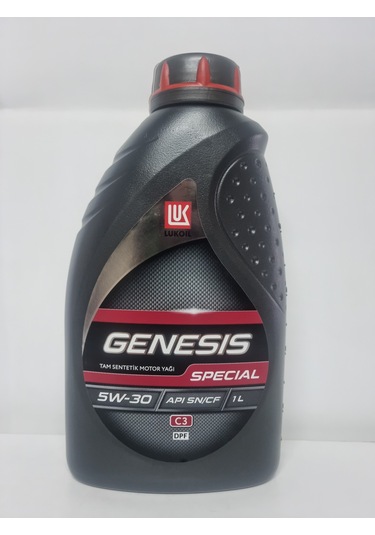 Lukoil Genesis C3 5W-30 Dpf Tam Sentetik Motor Yağı 1 L