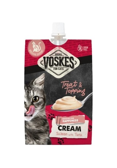 4 Adet Voskes Cream Karışık Kedi Ödülü 90gr