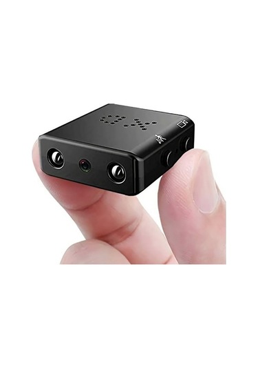 Besthome1 Küçük Boy Ir-cut Gece Görüşü Spor Kamera - Mini Hd Video Kaydedici Siyah Siyah