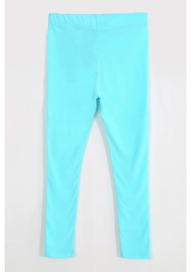 Luess Likralı Süprem Kız Çocuk Tayt Su Yeşili