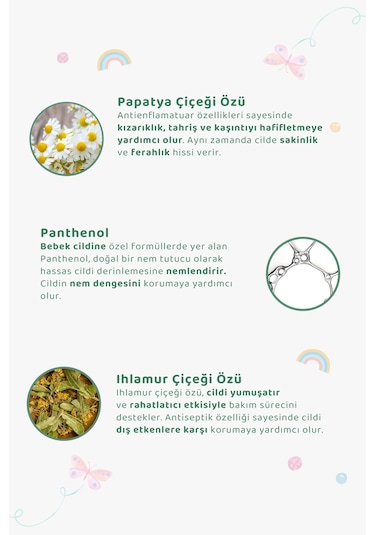 Baby Icon Organik Vegan Saç Ve Vücut Bebek Şampuanı