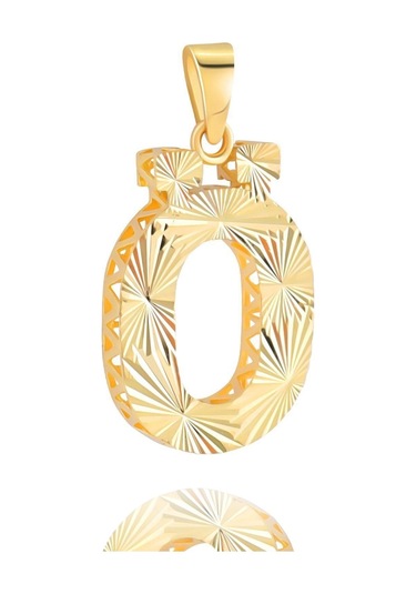 Nezihhan 14 Ayar Altın Ö Harfi Kolye