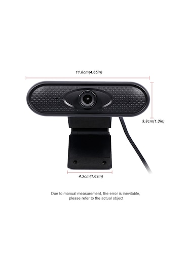 Sones Mikrofonlu Hd 1080p Usb Kamera Web Kamerası