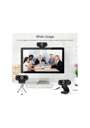 Novahub 1080p Usb Web Kamerası, Mikrofonlu Dizüstü Bilgisayar Kamerası, Oyun/görüntülü Arama/kayıt/konferans İçin