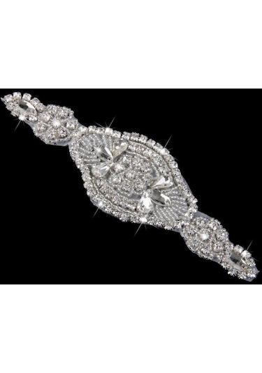 Suntek Düğün Gelin Elbise Dekor Dıy Için Aplike Kristal Rhinestone Demir