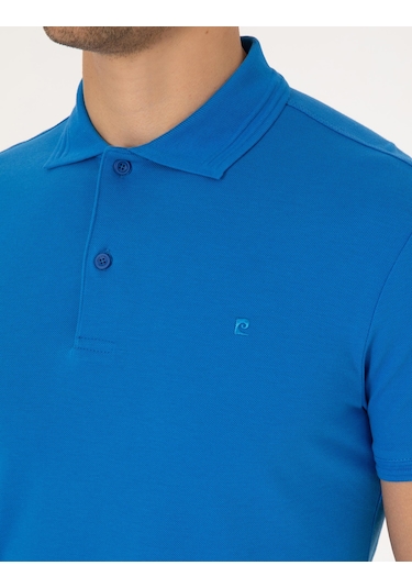 Pierre Cardin Erkek Saks Tişört Basic 50325323-vr045