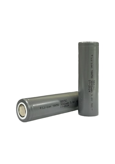 Sertec 18650 3.7v 3000 Mah 10c Li-ıon Şarjlı Pil