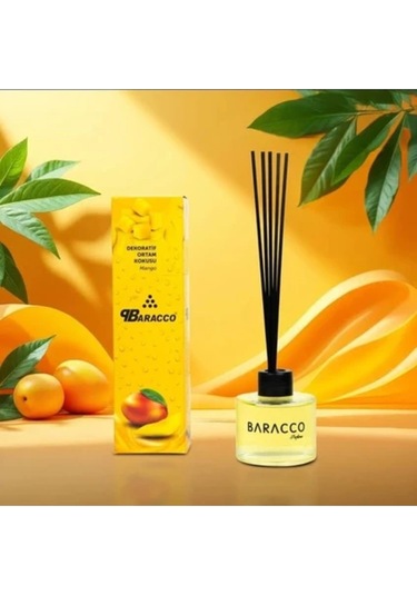 Mangolu Çubuklu Oda Kokusu Ferahlatıcı Tropik Koku 100 Ml