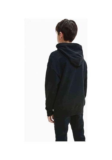 Tshirthane Dead Is Better Varicella Baskılı Unisex Çocuk Kapüşonlu Sweat Siyah