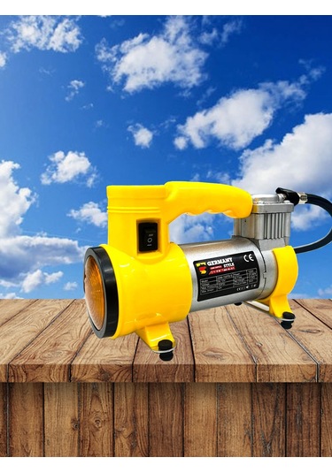Germany Style Newpro 12 V Araba Oto Araç Lasti K Şişirme Pompası 150 Psi Metal Gövde Kompresör