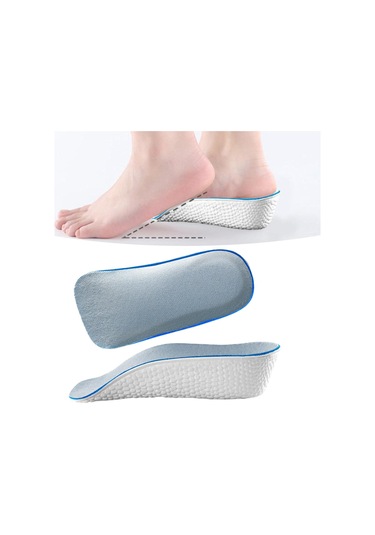 Suntek 2 Adet Görünmez Topuk Kaldırma Uçları Uzun 3,5-cm