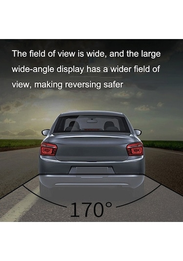 Didadodo R0003 Led Dolgu Işığı Harici Geri Vites Kamera Montajı Video Kamera Hd Gece Görüş Ccd Araba Kamera 12 Işık Kamera N Sistemi