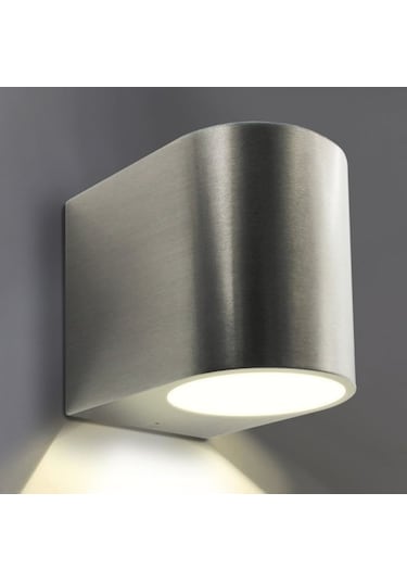 Tek Yönlü Iç - Dış Mekan Dekoratif Aplik 8 Renk Seçenekli Beyaz